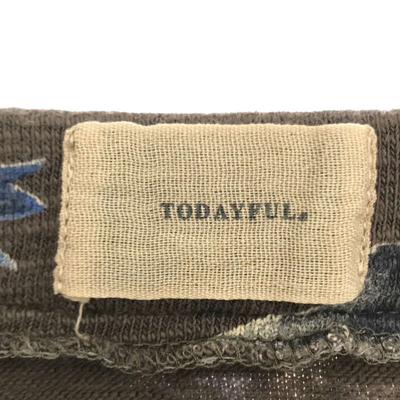 TODAYFUL / トゥデイフル Flower Slit SK  フラワー スリット ロング スカート