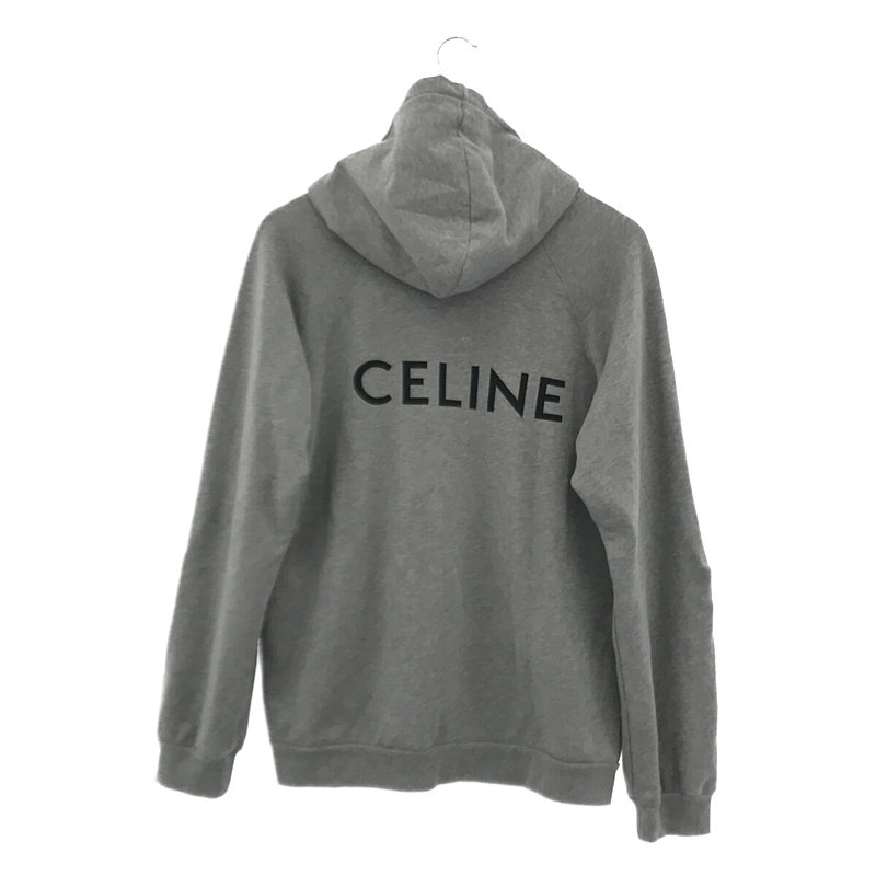 CELINE / セリーヌ by Hedi Slimane エディスリマン バック クラシックロゴ コットン プルオーバー パーカー 箱有