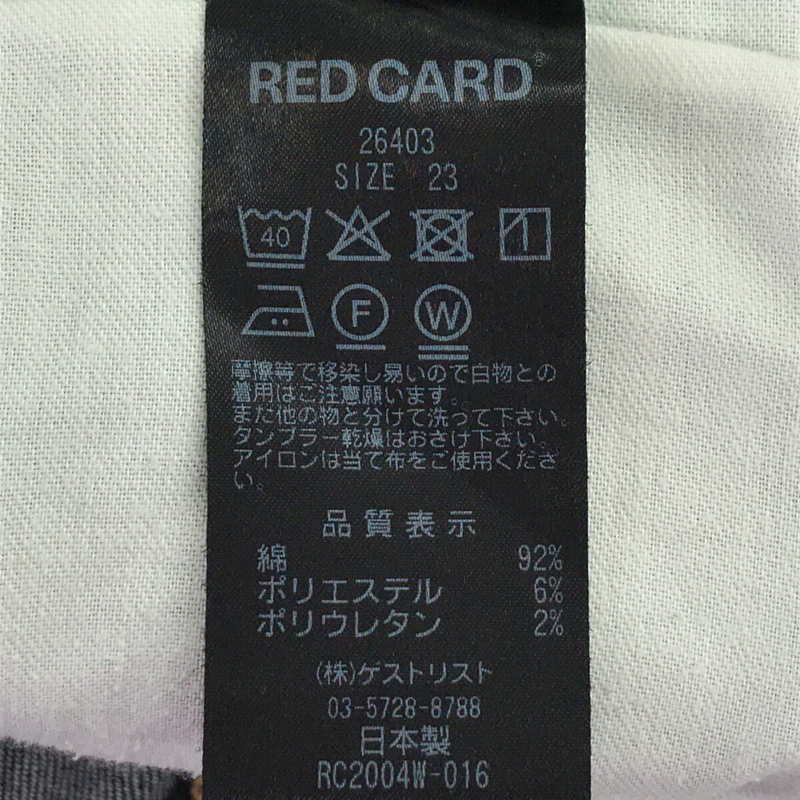 RED CARD / レッドカード Anniversary 26403 デニムパンツ