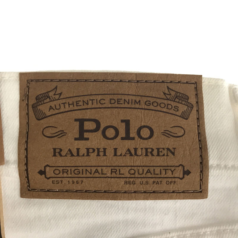 POLO RALPH LAUREN / ポロラルフローレン M Classics クラシック ホワイト デニム パンツ