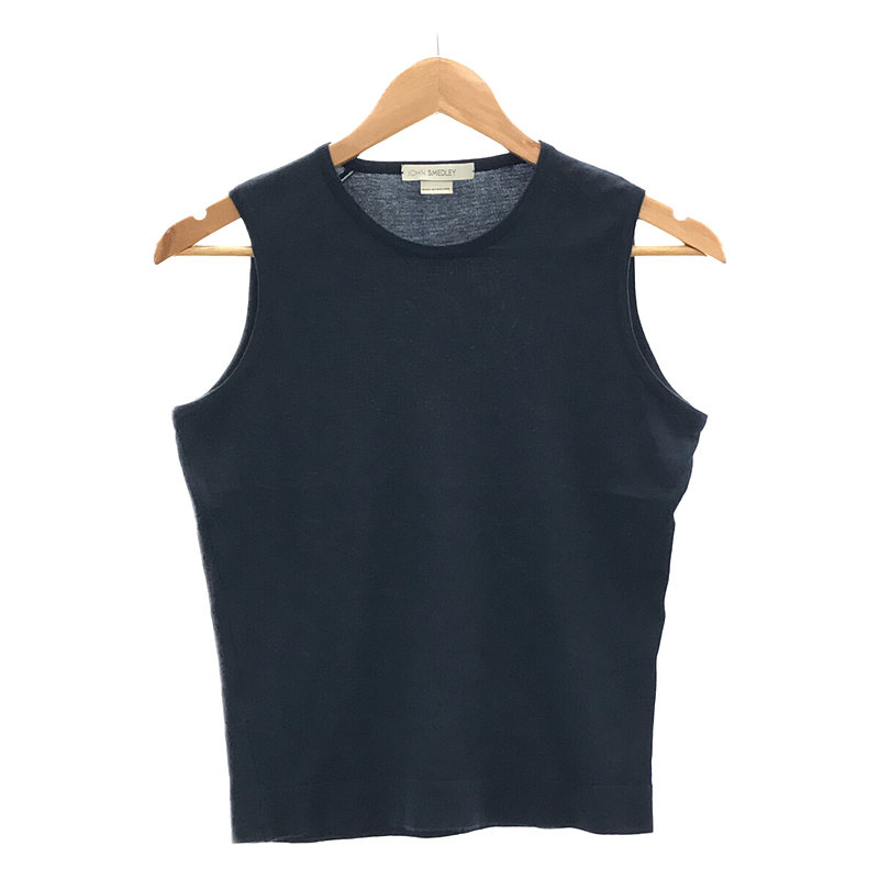 JOHN SMEDLEY / ジョンスメドレー 海島綿 コットンニット アンサンブル クルーネックカーディガン