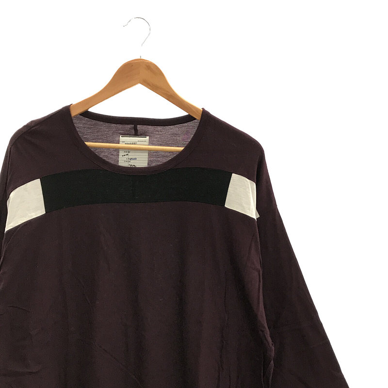 SHAREEF / シャリーフ リヨセル コットン ビッグTシャツ