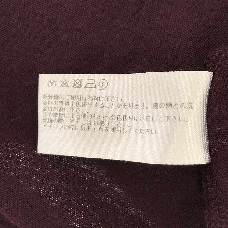 SHAREEF / シャリーフ リヨセル コットン ビッグTシャツ