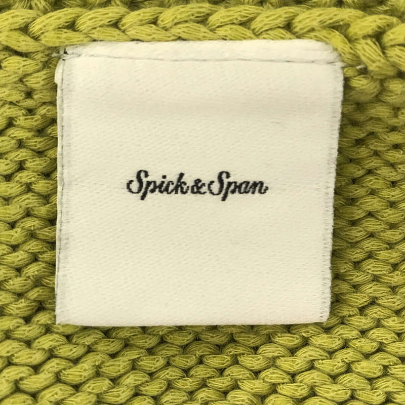 Spick and Span / スピックアンドスパン コットンローゲージVネックプルオーバー