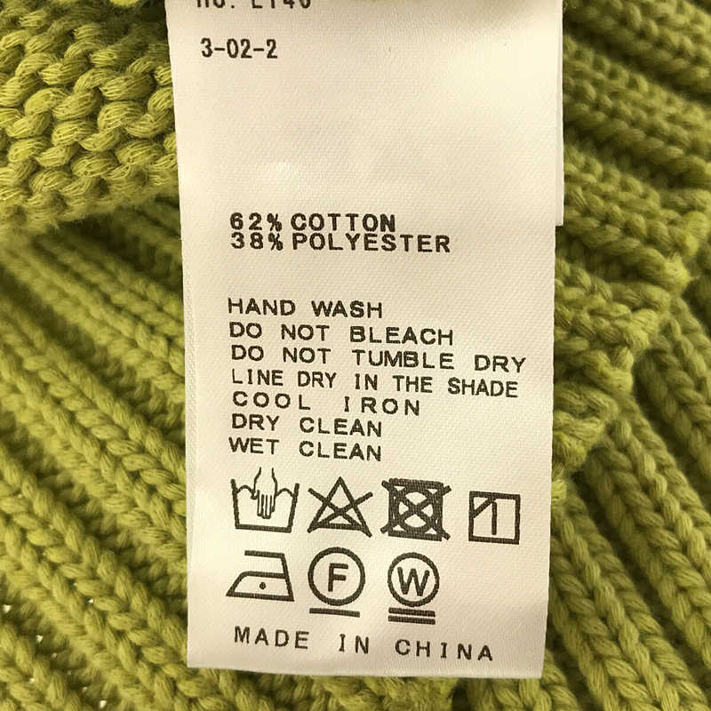 Spick and Span / スピックアンドスパン コットンローゲージVネックプルオーバー