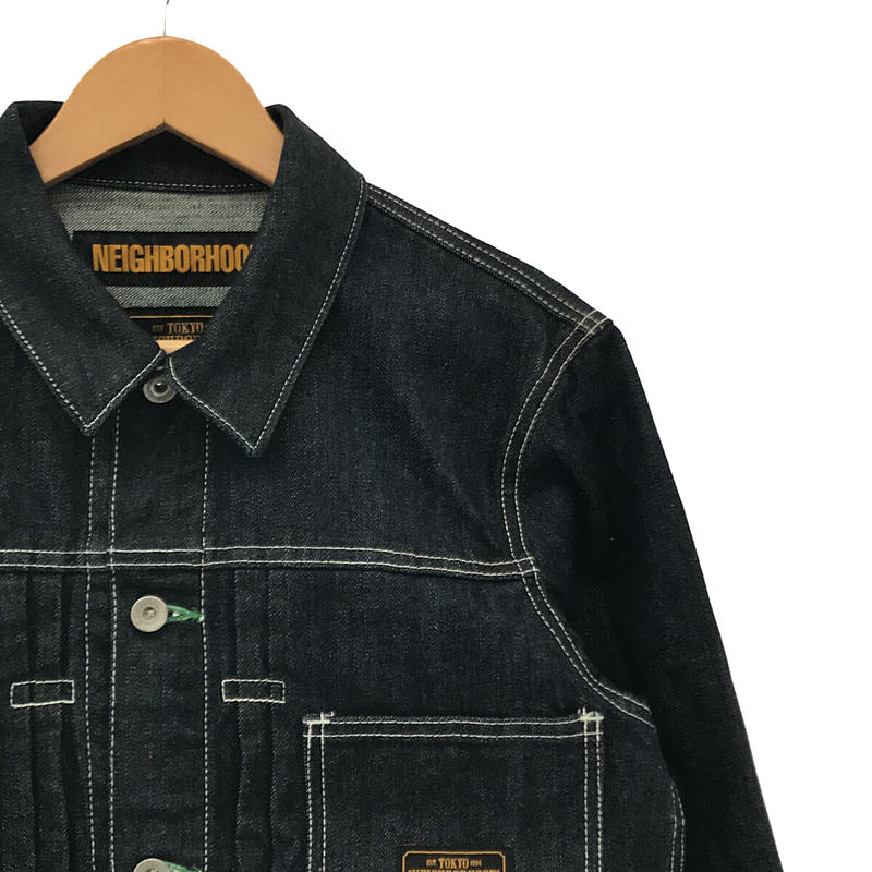 まーくんNEIGHBORHOOD デニムジャケット M 12oz STOCKMAN / C-JKT セルビッチ デニム ジャケット
