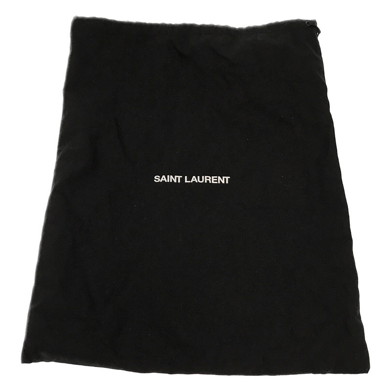 SAINT LAURENT PARIS / サンローラン パリ  エナメル ロングポインテッドトゥ オックスフォード シューズ手提げバッグ・保存袋有