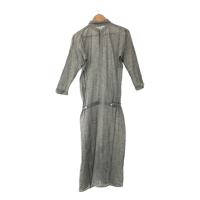 ゴーシュ / ゴーシュ コットンヘンプ シャツワンピース