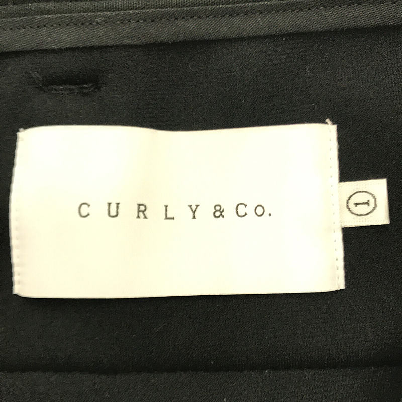 CURLY / カーリー ストレッチ タック入り スラックス パンツ