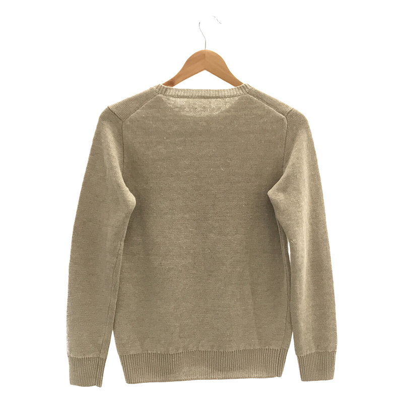 ゴーシュ / ゴーシュ リネンリバーニット　クルーネックプルオーバー