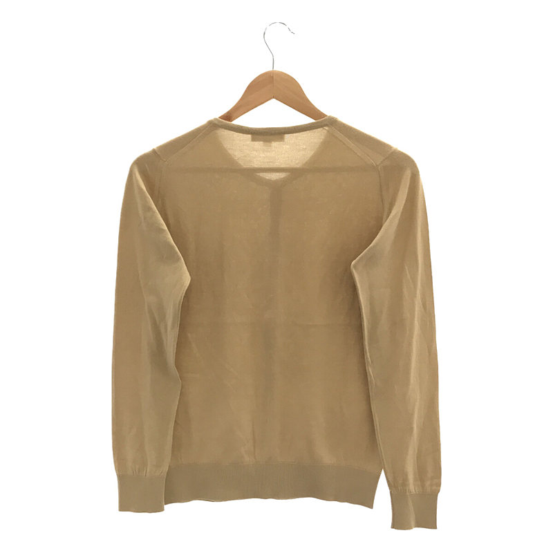 JOHN SMEDLEY / ジョンスメドレー 海島綿 コットンニット　クルーネックカーディガン