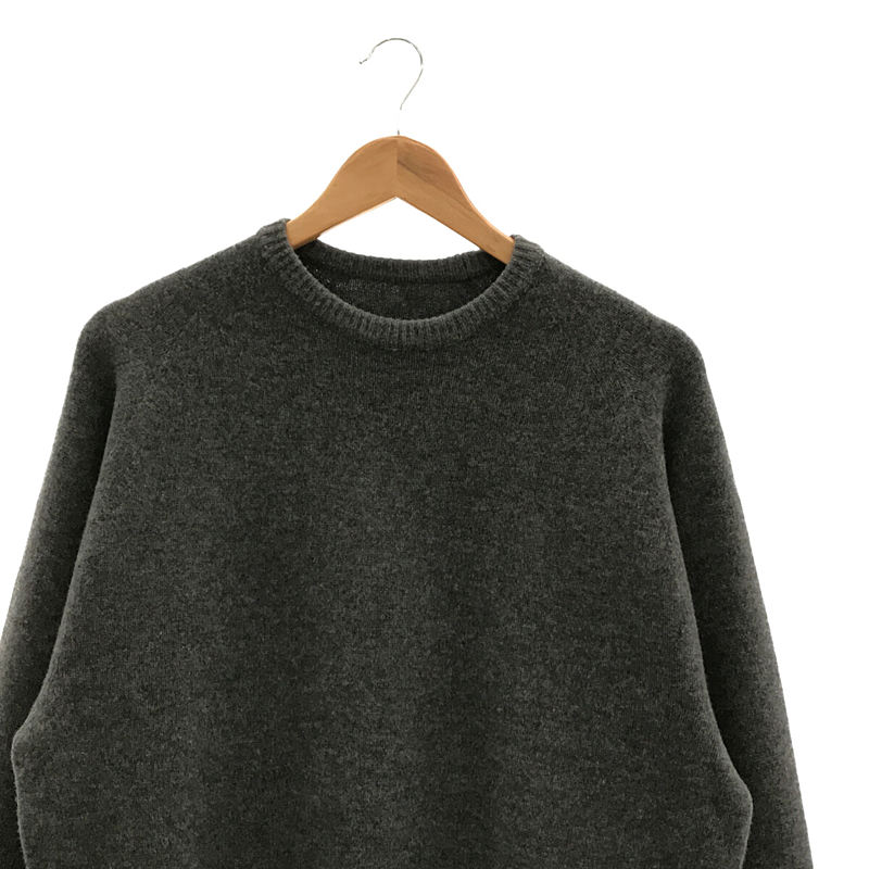 fine-wool pullover knit ファインウール プルオーバーニットPOSTELEGANT / ポステレガント