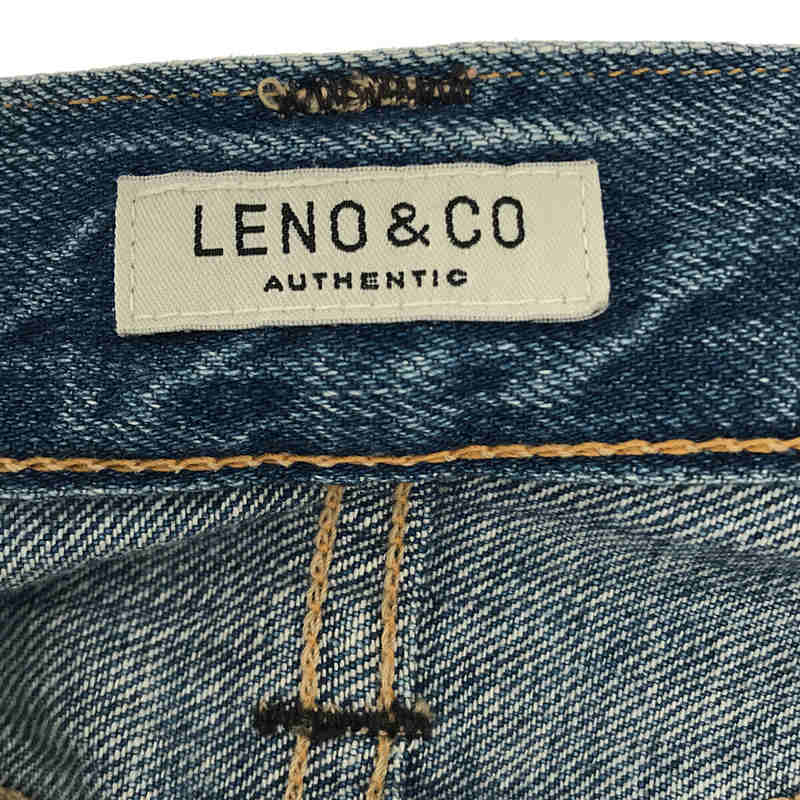 LENO&Co. / リノ HIGH WAIST TAPERED JEANS ハイウエスト テーパードデニムパンツ