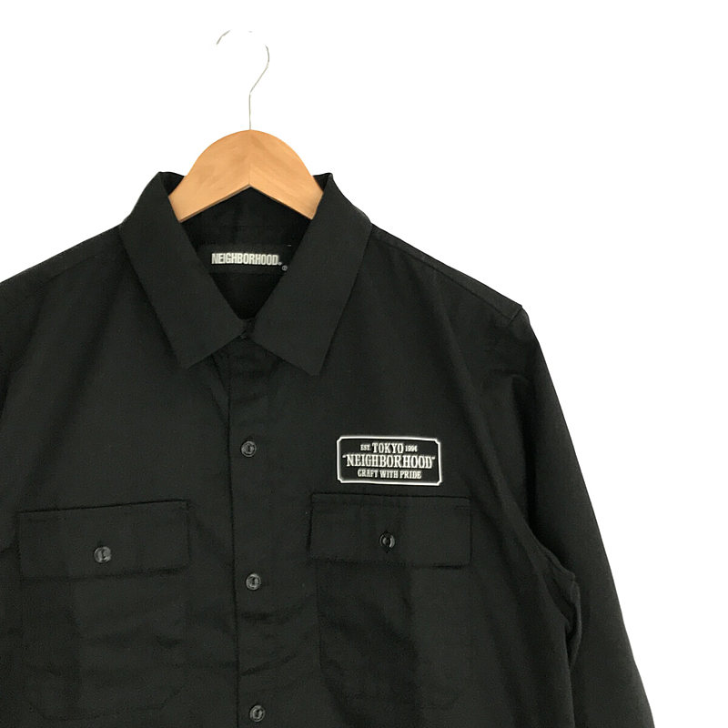 NEIGHBOR HOOD / ネイバーフッド CLASSIC WORK / EC-SHIRT ロゴ クラシック ワーク シャツ