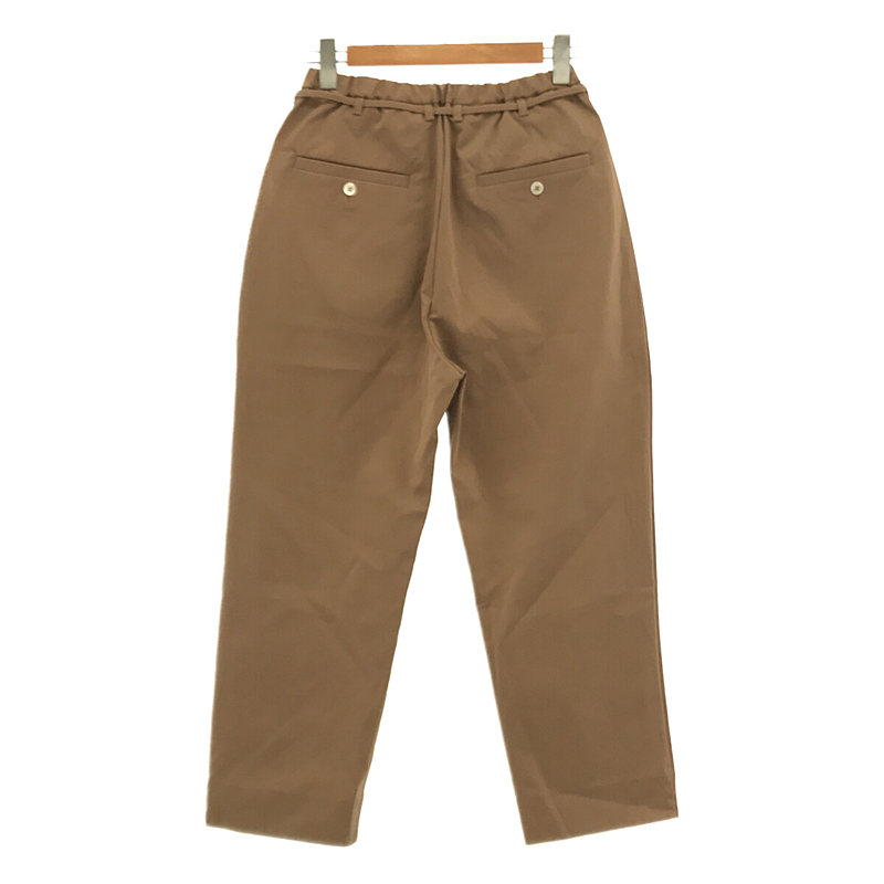 CURLY / カーリー ベルト付き タック入り スラックス パンツ