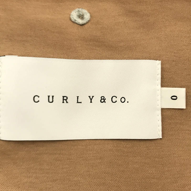 CURLY / カーリー ベルト付き タック入り スラックス パンツ
