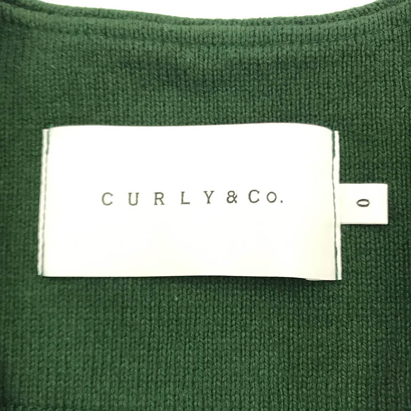 CURLY / カーリー コットン スエット カーディガン