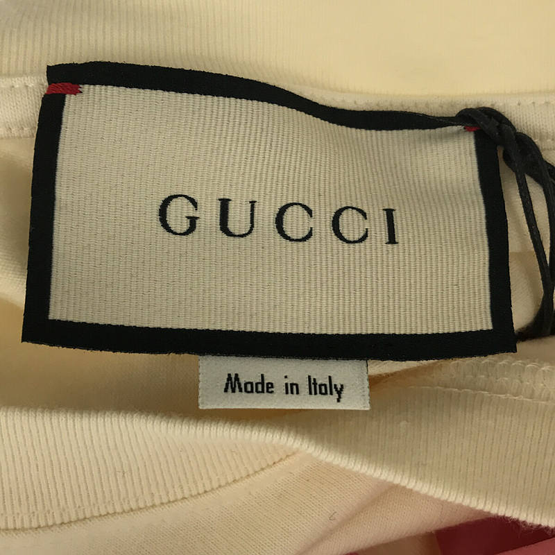 GUCCI / グッチ SEXINESS フロントロゴ プリント オーバーサイズ  Tシャツ カットソー 箱有