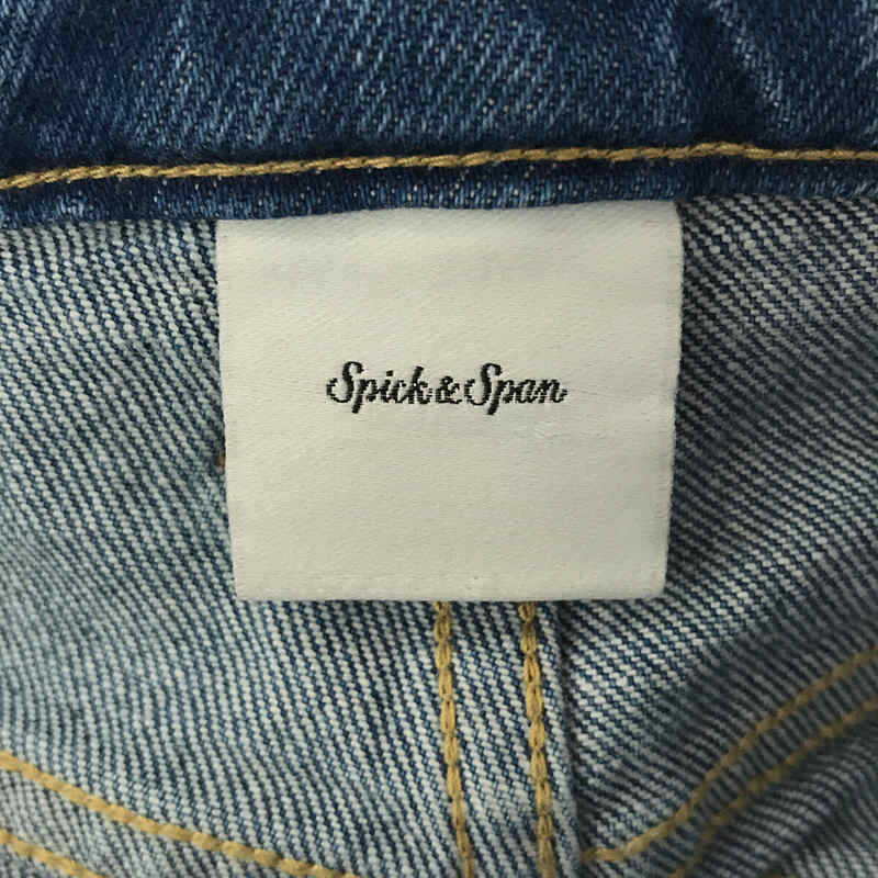 Spick and Span / スピックアンドスパン ルーズストレートラインデニム