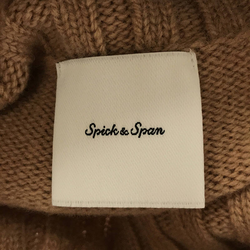 Spick and Span / スピックアンドスパン カシミヤブレンド ロングタートル ニットワンピース