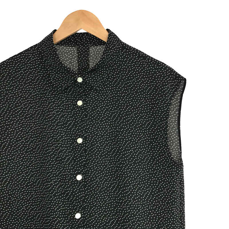 IENA / イエナ ドットノースリーブシャツブラウス