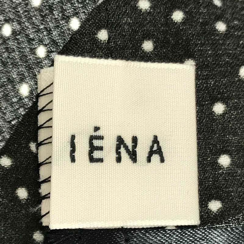 IENA / イエナ ドットノースリーブシャツブラウス