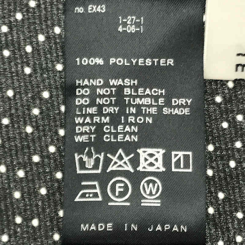 IENA / イエナ ドットノースリーブシャツブラウス