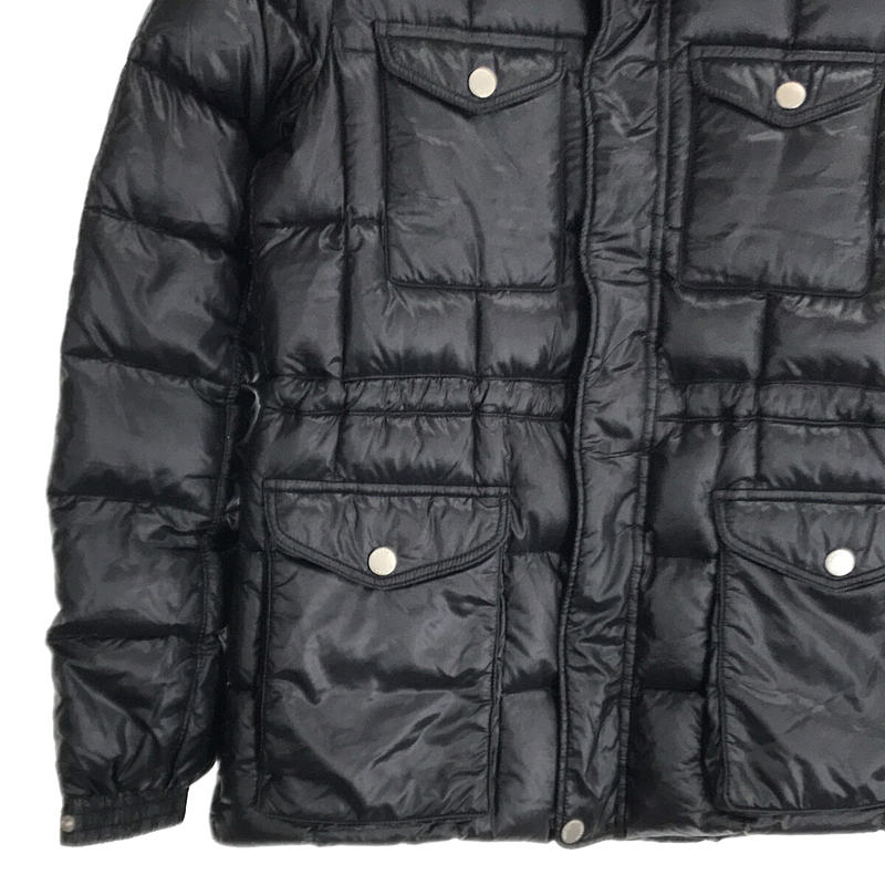 DOWN JACKET ドローコード フード付き ダウンジャケット ハンガー付き