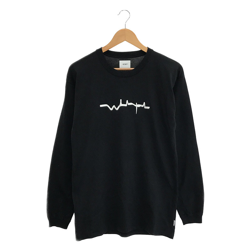 SCREEN VIBES L/S TEE スクリーン バイブス 両面 プリント クルーネック ロンT カットソー