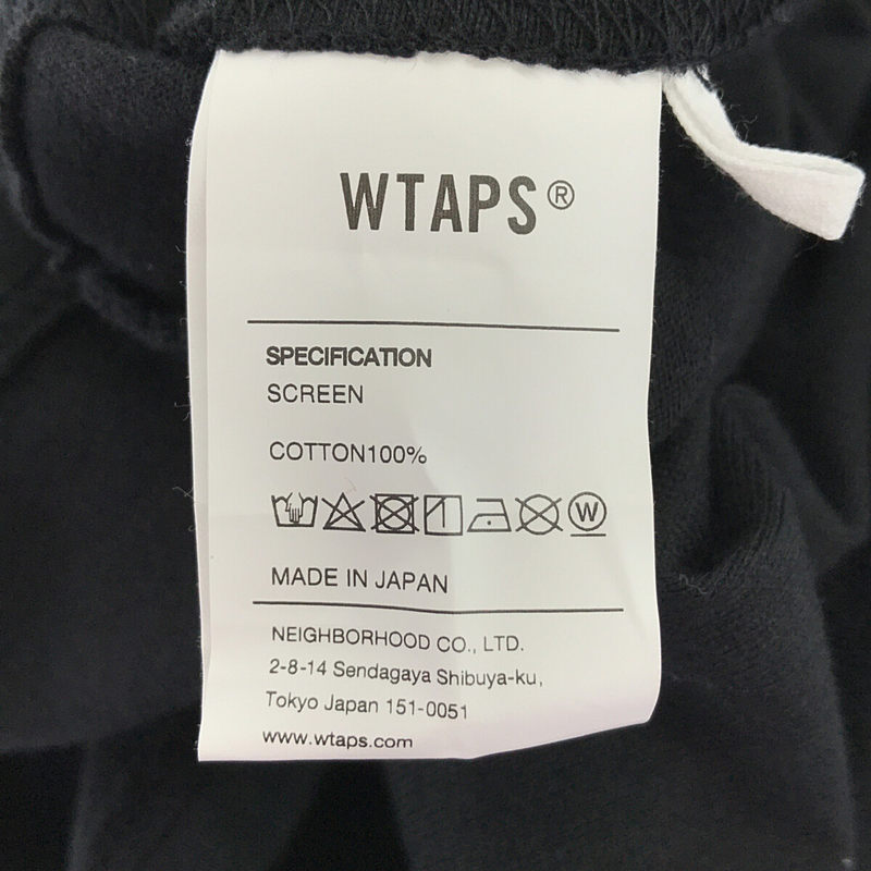 WTAPS / ダブルタップス SCREEN VIBES L/S TEE スクリーン バイブス 両面 プリント クルーネック ロンT カットソー