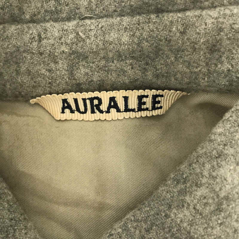 AURALEE / オーラリー ベルト付き ウール ロング シャツ ワンピース