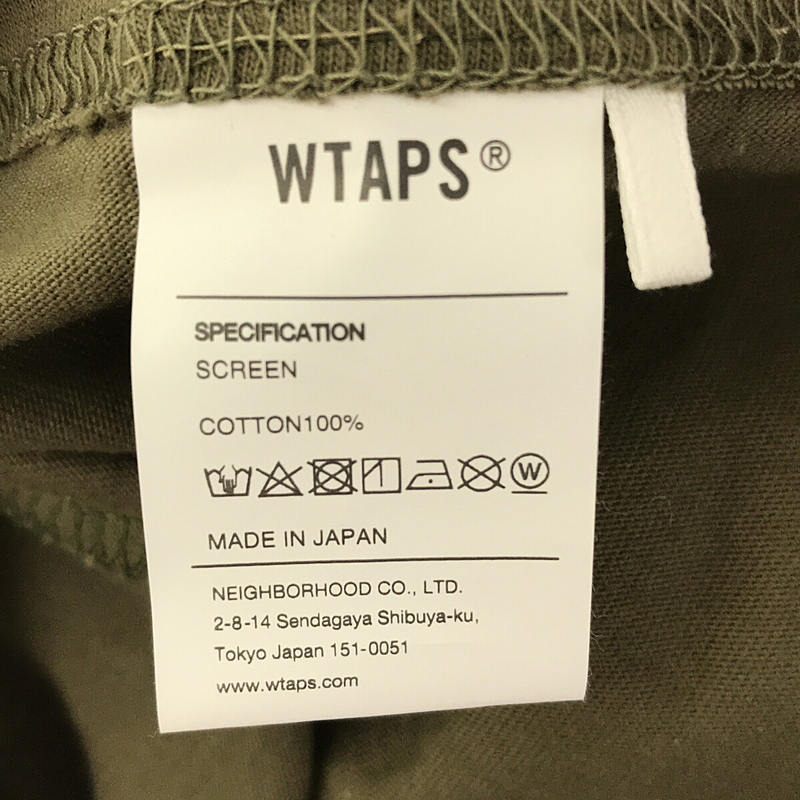 WTAPS / ダブルタップス  WTVUA SCREEN TEE スクリーン 両面 プリント クルーネック Tシャツ カットソー