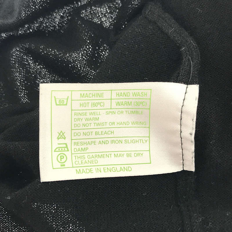 JOHN SMEDLEY / ジョンスメドレー チェーンステッチ シーアイランドコットン Vネック 半袖ニット