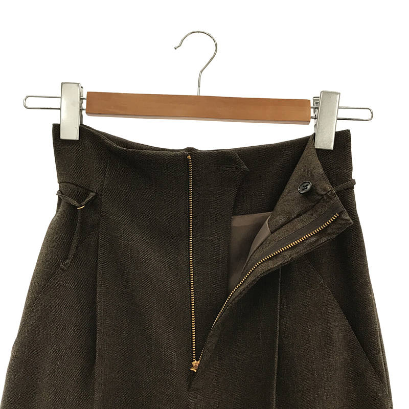 Spick and Span / スピックアンドスパン ウールライクハイバギーパンツ