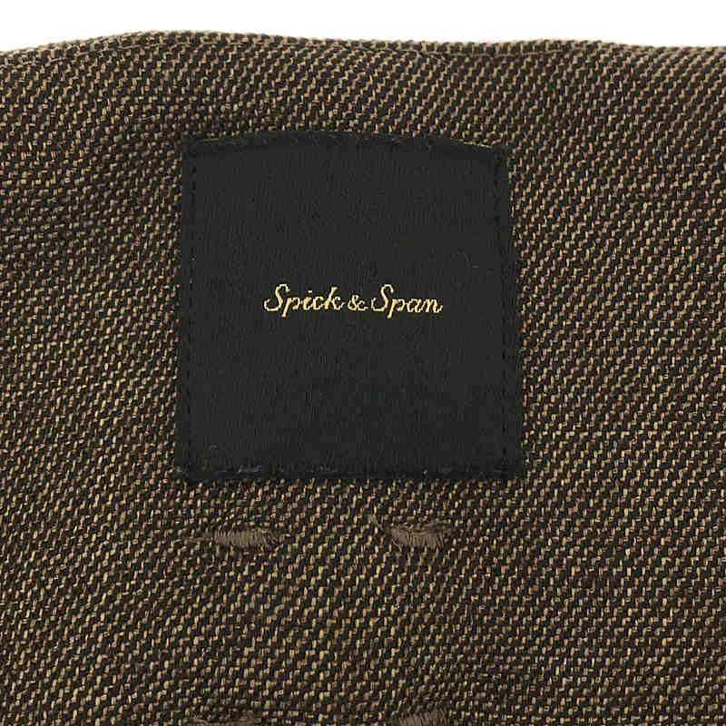 Spick and Span / スピックアンドスパン ウールライクハイバギーパンツ