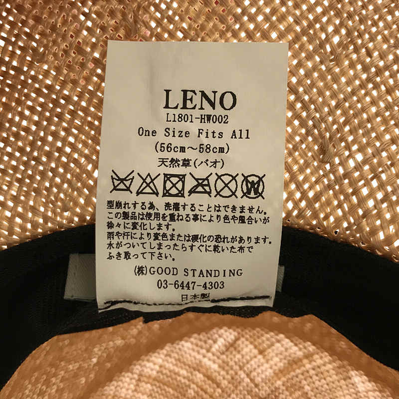 LENO&Co. / リノ ストローハット 帽子