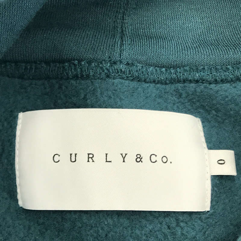 CURLY / カーリー 裏起毛 コットン プルオーバー パーカー