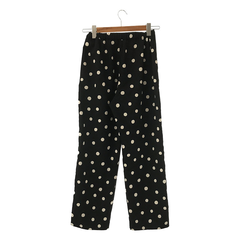 6(ROKU) / ロク DOT PRINT PANTS ドットプリントパンツ