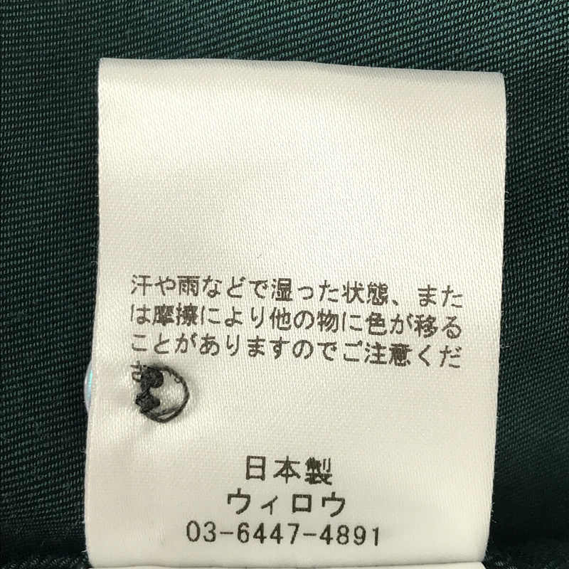 WIRROW / ウィロウ 2022AW Cupro cotton stand collar shirt (unisex) キュプラ ビッグシルエット バンドカラー シャツ ユニセックス