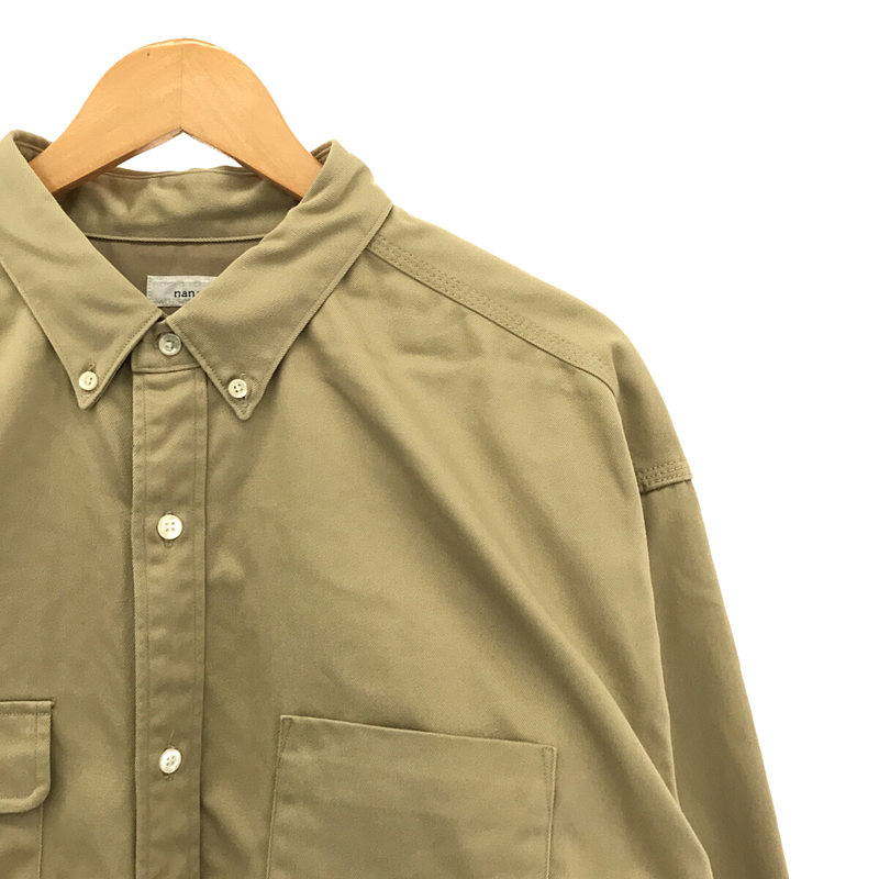 nanamica / ナナミカ Big Button Down Chino Wind Shirt SUGS104 ビッグシルエット ボタンダウン チノ ワイド シャツ