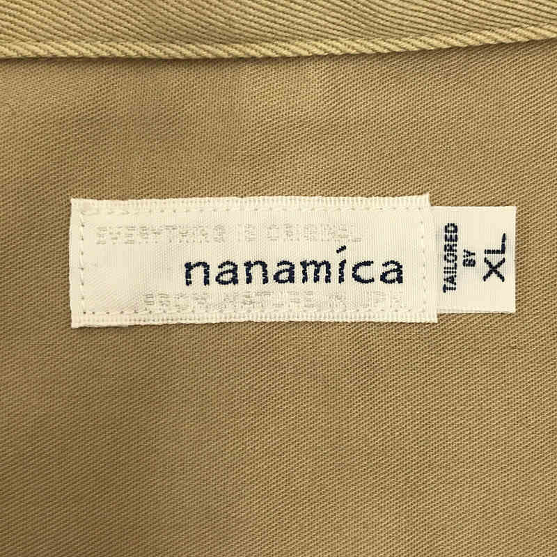 nanamica / ナナミカ Big Button Down Chino Wind Shirt SUGS104 ビッグシルエット ボタンダウン チノ ワイド シャツ