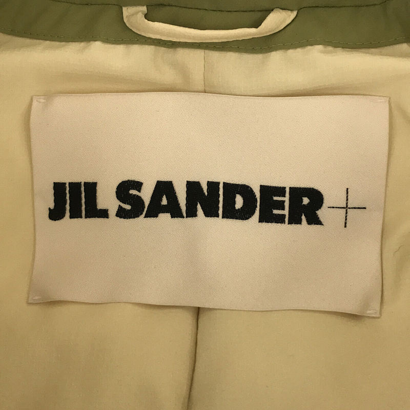 JIL SANDER+ / ジルサンダープラス Short Down Jacket イタリア製 バイカラー ショート ダウン ジャケット 持運び収納袋有