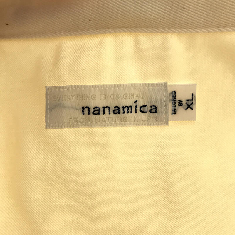 nanamica / ナナミカ Big Button Down Chino Wind Shirt SUGS104 ビッグシルエット ボタンダウン チノ ワイド シャツ