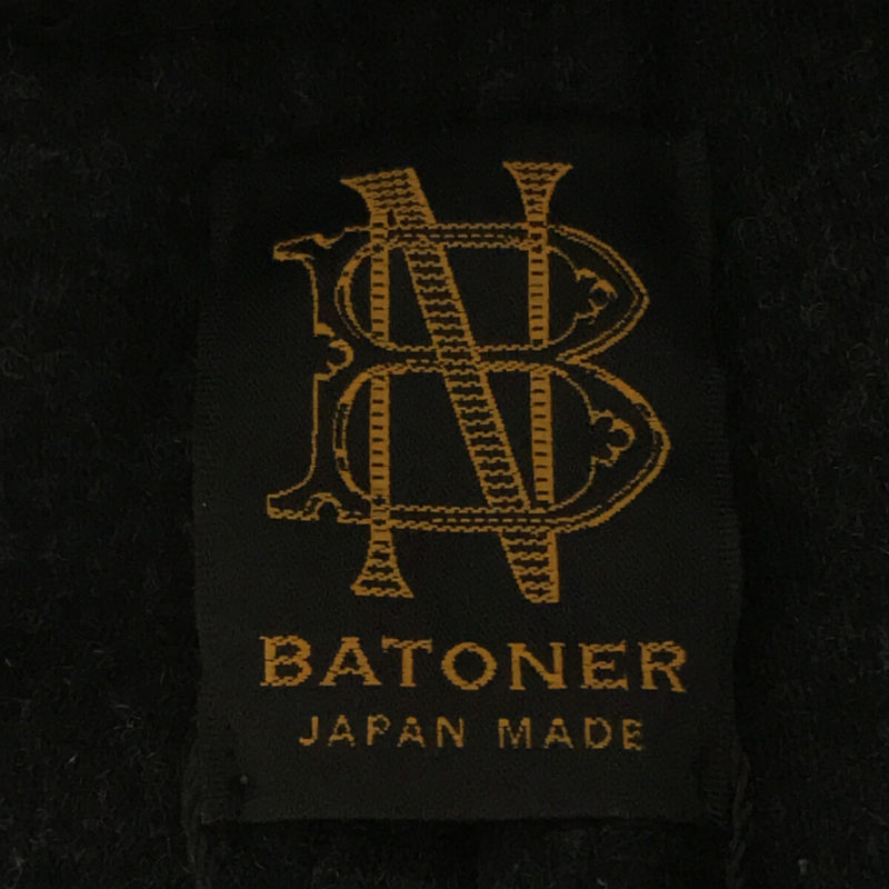 BATONER / バトナ― 2020AW W-FACE PANTS フェイス圧縮ウールパンツ