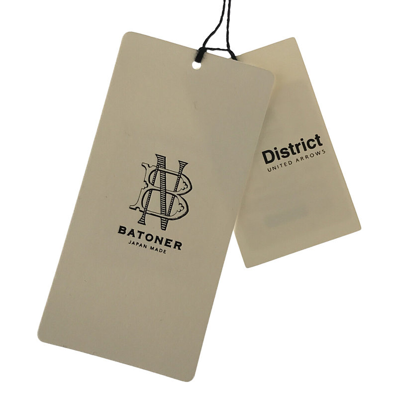 BATONER / バトナ― 2020AW W-FACE PANTS フェイス圧縮ウールパンツ