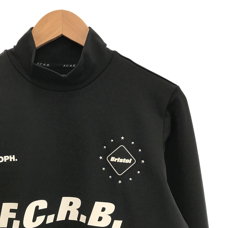 F.C.R.B / エフシーアールビー 2022AW L/S WIND PROOF MOCK NECK TOP エンブレムロゴ プルオーバー トップス カットソー