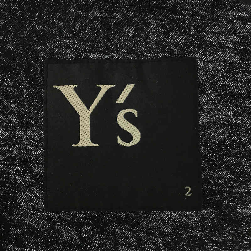 Y's / ワイズヨウジヤマモト 7分袖 ウールコットン ニット チュニック