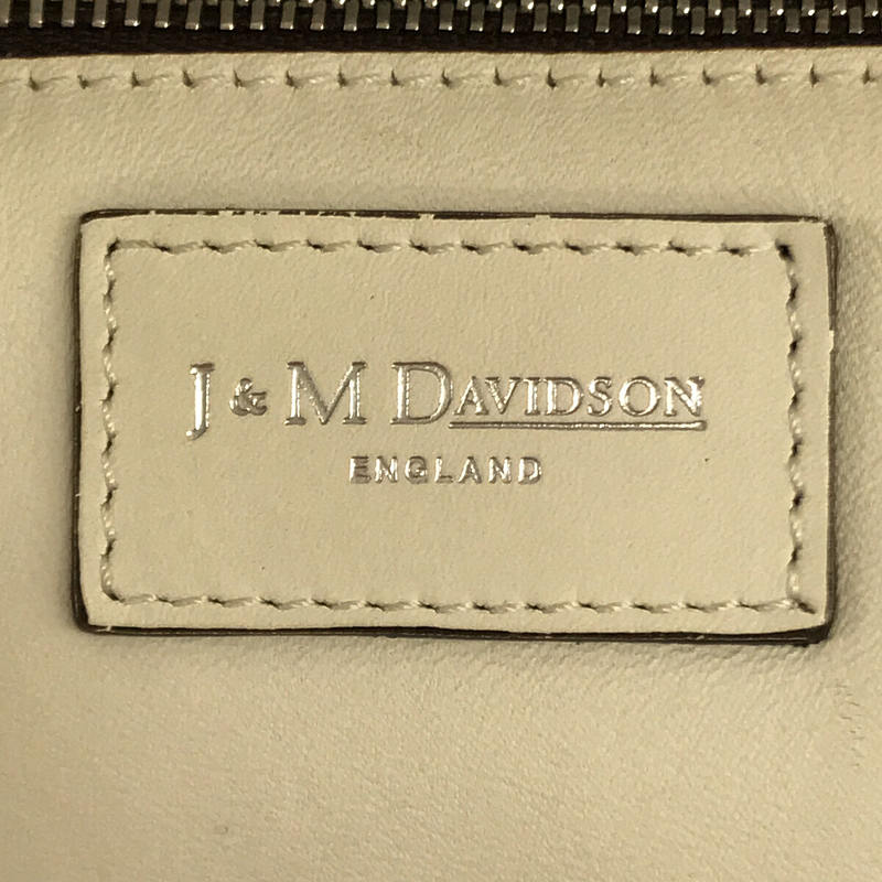 J&M DAVIDSON / ジェイアンドエムデヴィッドソン レザー ミニ ベル スタッズ トート バッグ 保存袋付き