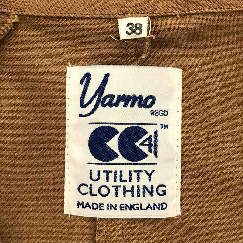 Yarmo / ヤーモ 英国製 コットン ツイル ワーク チェスター コート