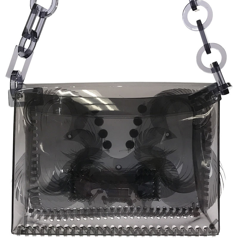 Mame Kurogouchi / マメクロゴウチ Transparent Sculptural Mini Chain Bag PVC 塩化ビニール チェーン ハンド ショルダー バッグ 箱付き